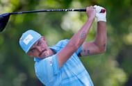 Rickie Fowler's grandmother's name tattooed